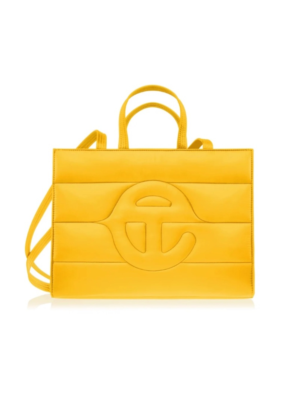 Telfar Medium Puff Shopper - Yellow